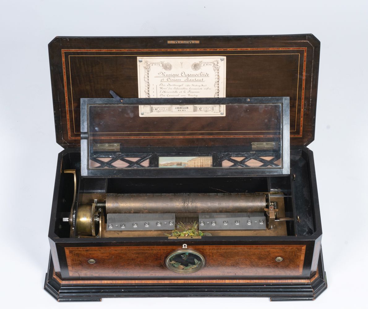 Ami François Rivenc, zugeschr. - Exceptional Music Box 'Pièce à oiseaux' Exceptional Music Box 'Pièce à oiseaux'