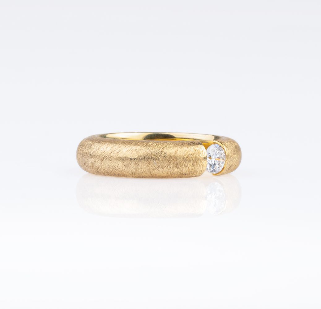A Solitaire Diamond Ring - image 2