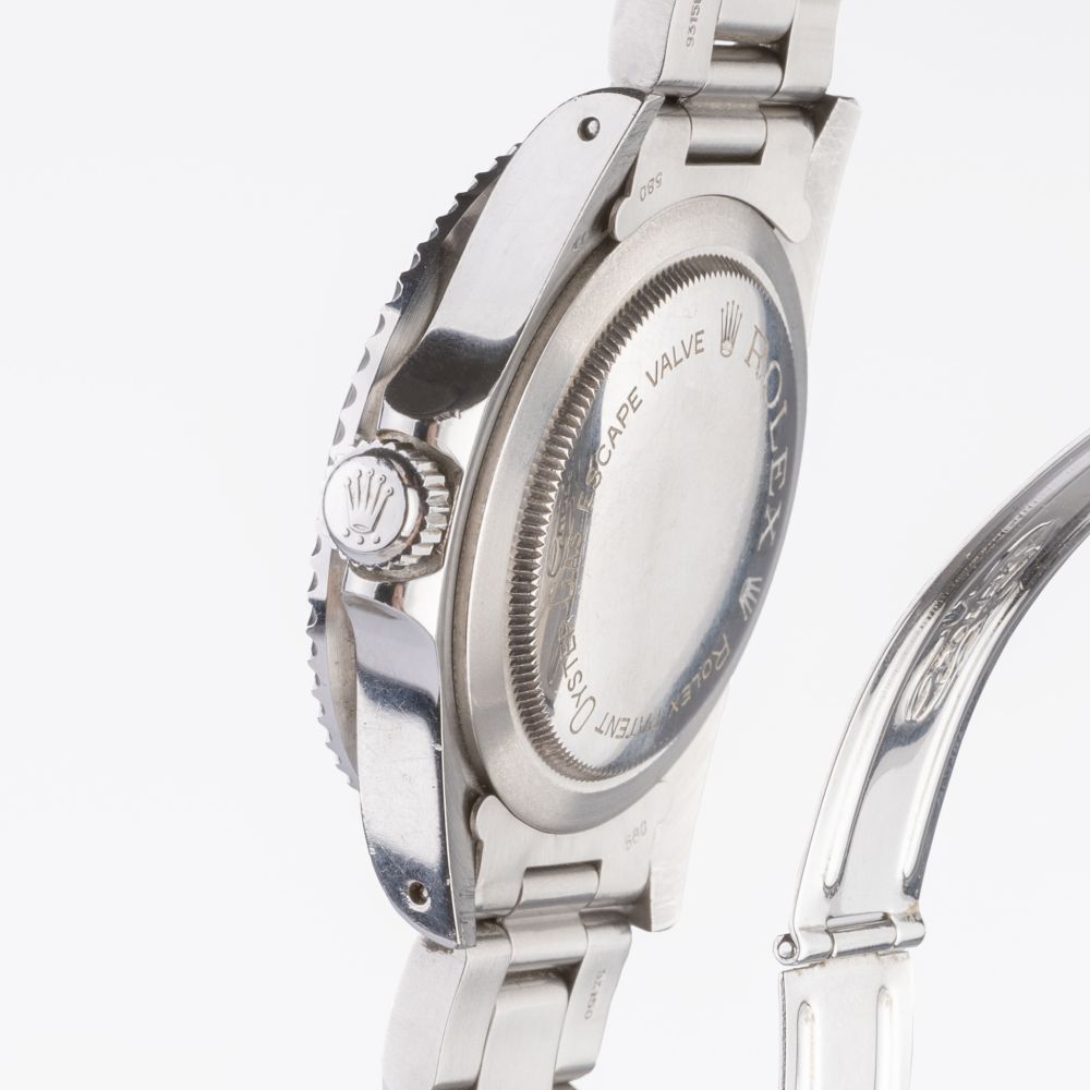 Seltene Herren-Armbanduhr 'Sea-Dweller - The Great White' Ghost Bezel - Bild 4