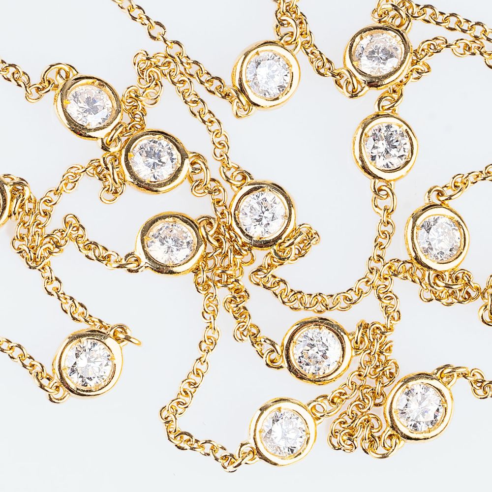 A very long Diamond Necklace A very long Diamond Necklace