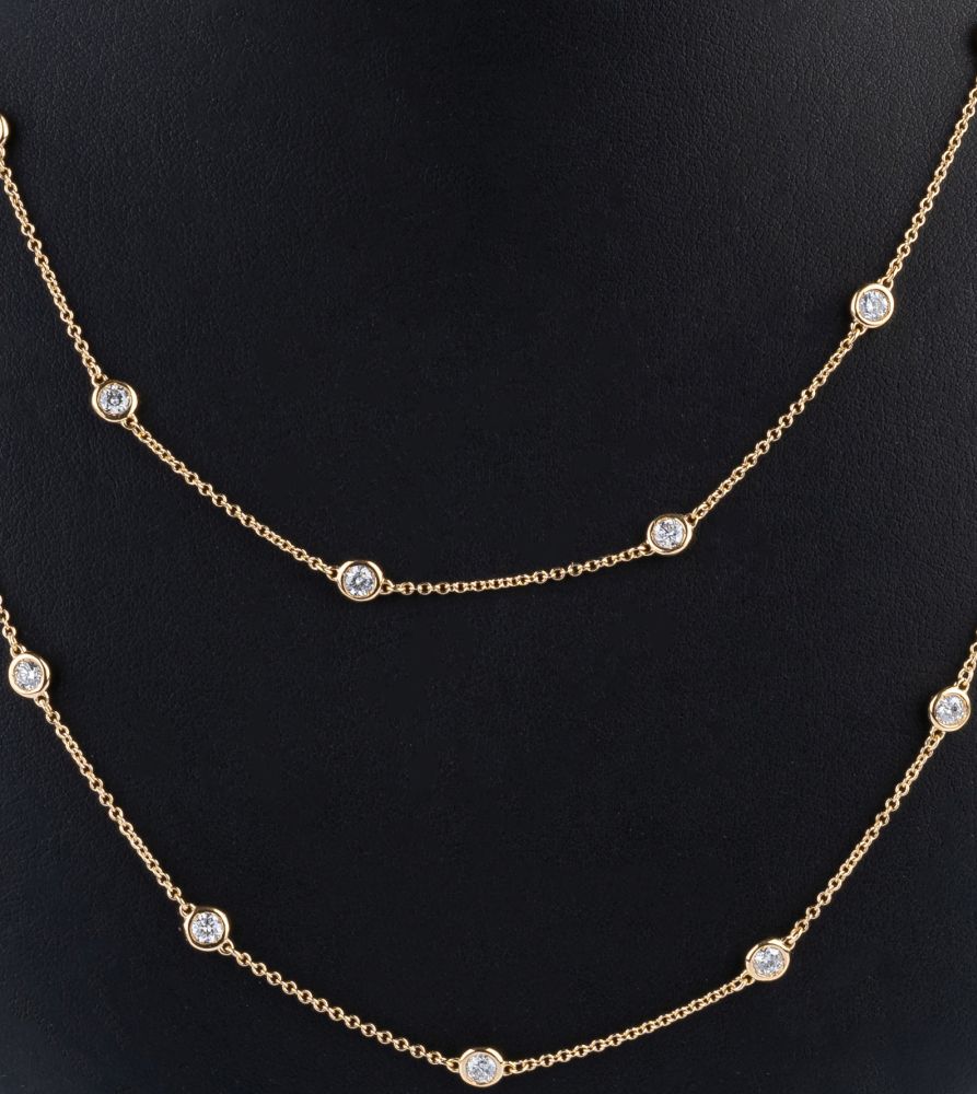 A very long Diamond Necklace - image 2