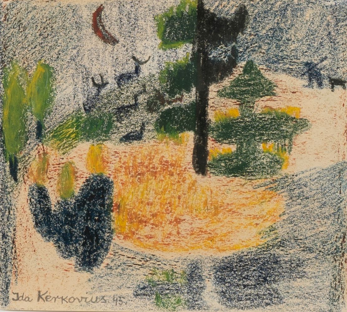 Ida Kerkovius - Auf der Alp Auf der Alp