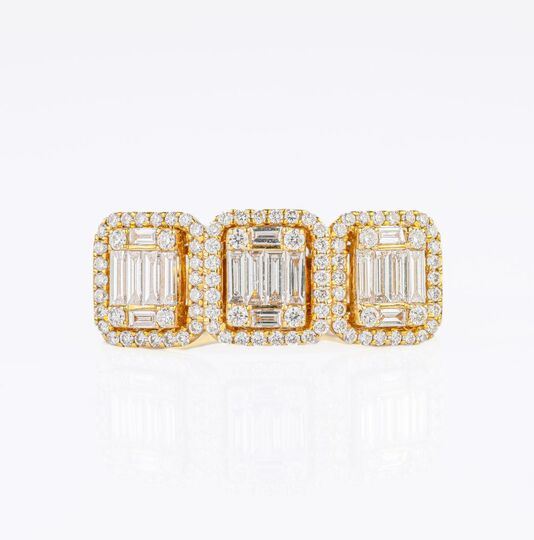 Diamant-Brillant-Ring