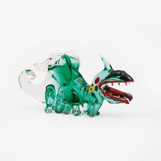 A Glass Sculpture 'Dragon'