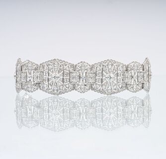 A splendid Art-déco Diamond Bracelet