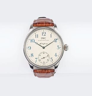 A Gentlemen's Wristwatch 'Portugieser F.A. Jones' in limited Edition
