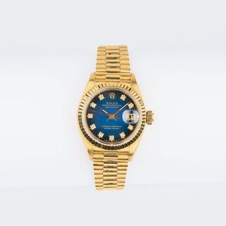 A Lady's Wristwatch 'Lady Datejust' with Diamonds
