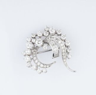 A Diamond Brooch