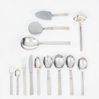 An Extensive Menu Cutlery 'Bernadotte' for 10 Persons