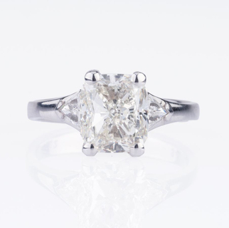 A highcarat Solitaire Diamond Ring
