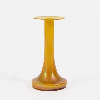 Metallgelbe Loetz-Vase