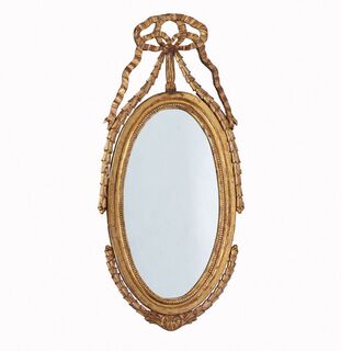 An Oval Louis XVI Mirror