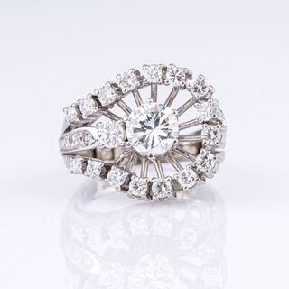 A Vintage Diamond Solitaire Ring