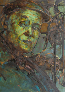 Portrait in Grün