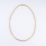 Elegantes Brillant-Collier - Bild 1