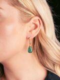 Paar herausragender Smaragd-Brillant-Ohrhänger - Bild 2