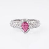 A Ruby Diamond Ring - image 1