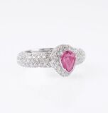 A Ruby Diamond Ring - image 2