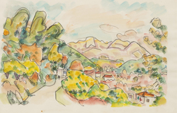Südliche Landschaft - Bild 1