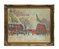 Farm Yard in Snow - image 2