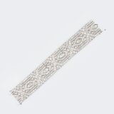A highcarat Art-déco Diamond Bracelet - image 2