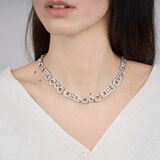 A fine, highcarat Diamond Necklace in Art-déco Style - image 3