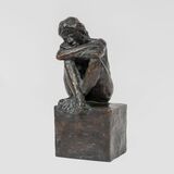 A Sitting Female Nude - image 1