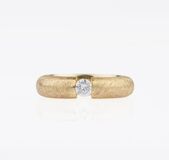 A Solitaire Diamond Ring - image 1