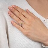 A Fancy Diamond Ring with small Diamonds - image 3