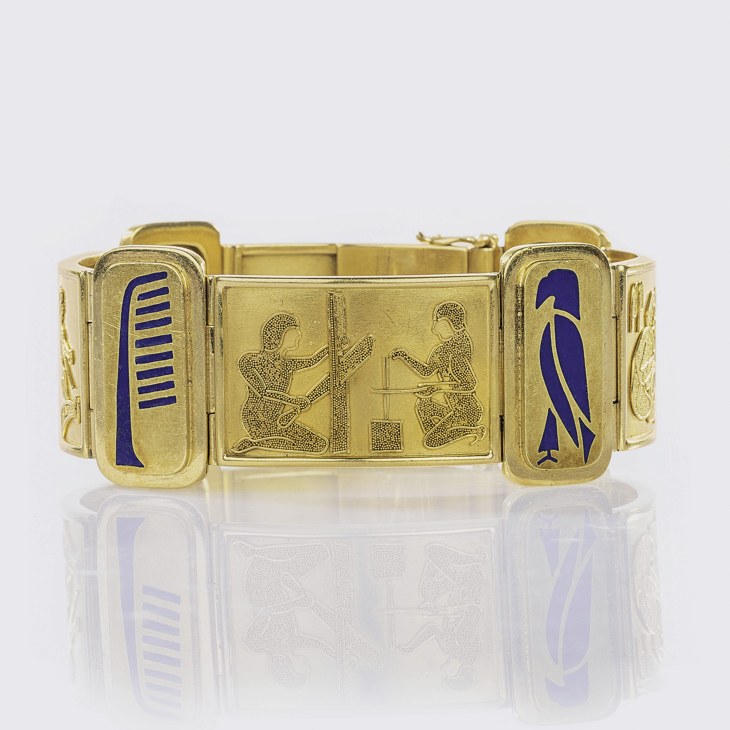 Gold-Armband im Altägyptischen Stil Gold-Armband im Altägyptischen Stil