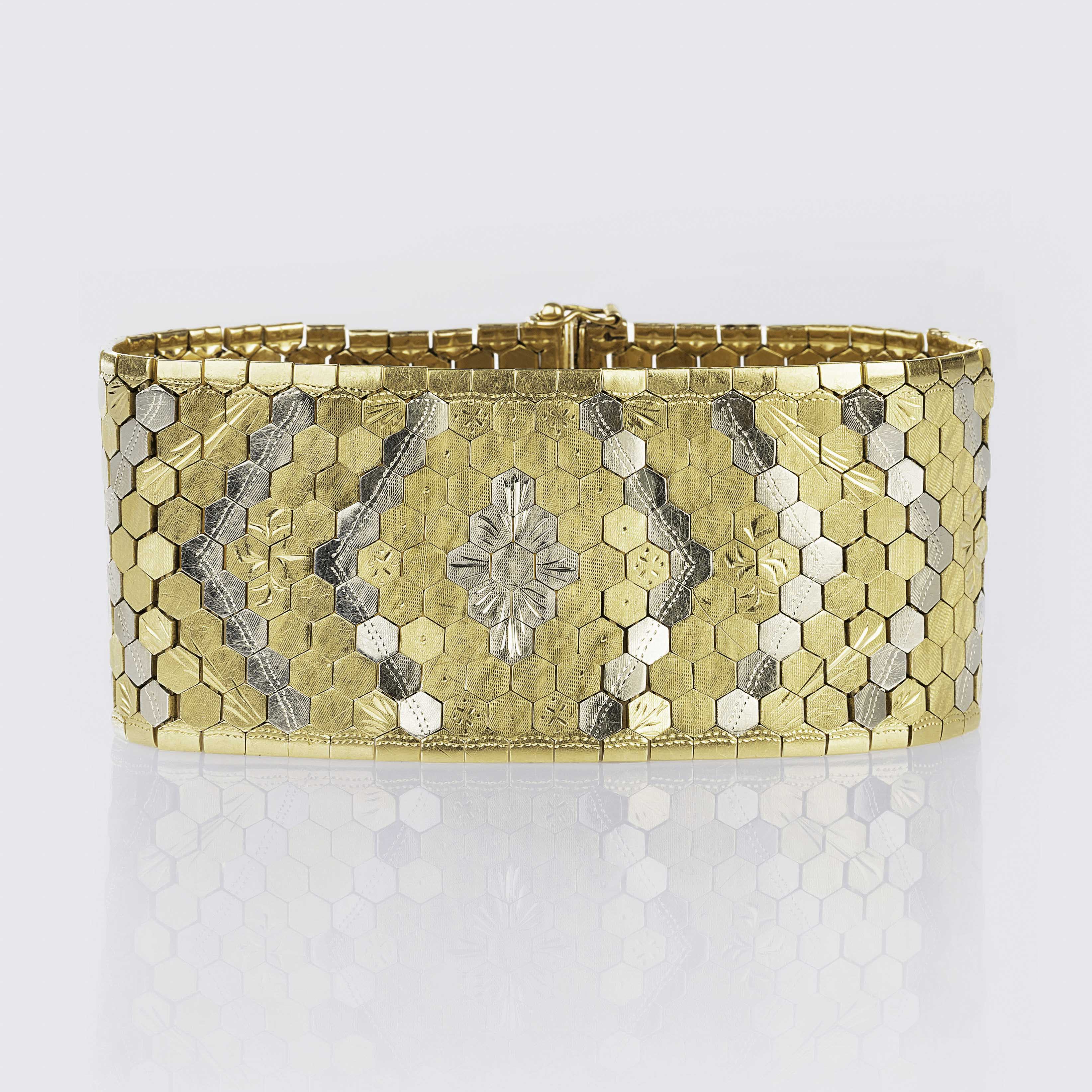 Bicolour Vintage Gold-Armband Bicolour Vintage Gold-Armband
