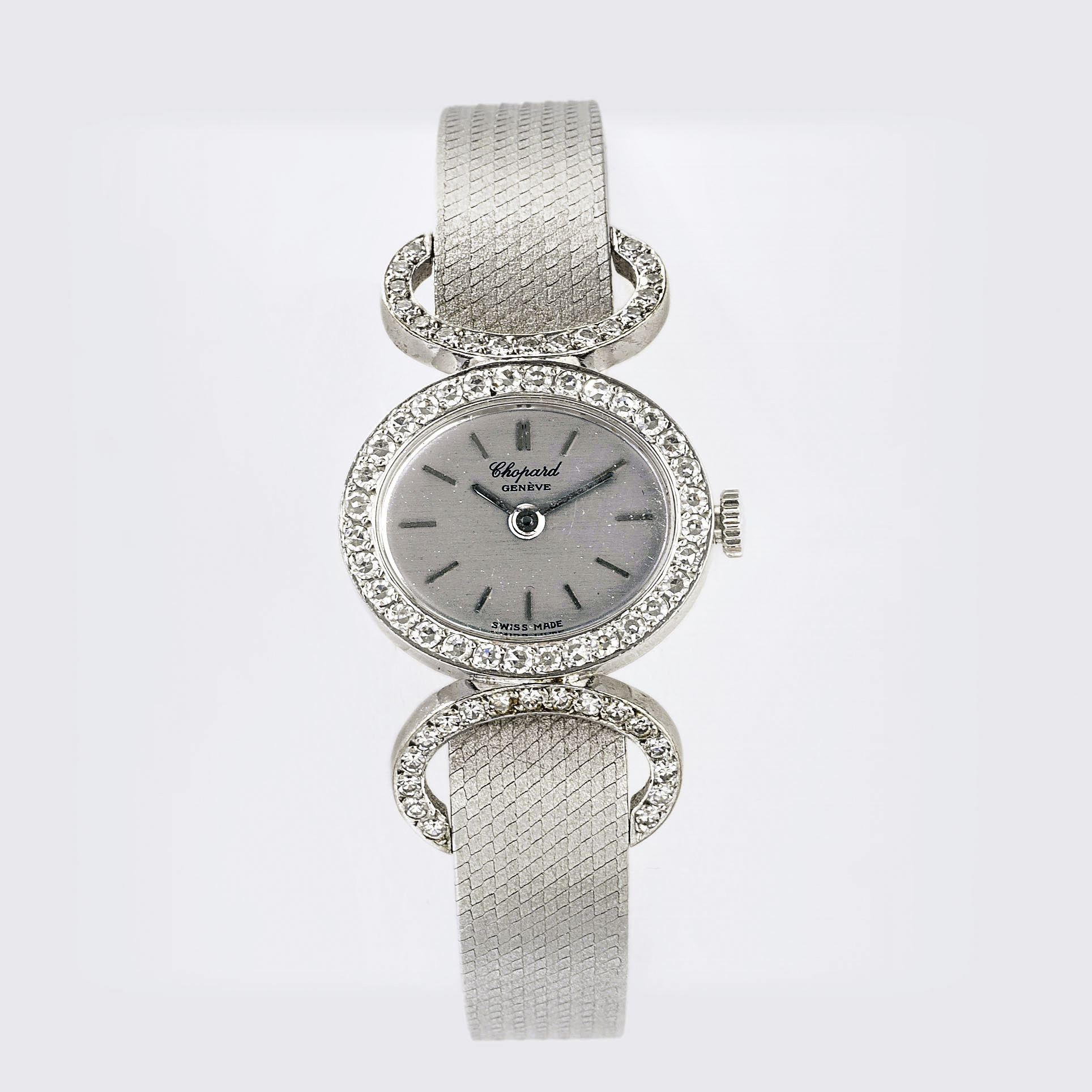 Chopard - Damen-Armbanduhr mit Diamant-Besatz Damen-Armbanduhr mit Diamant-Besatz