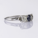 Diamant-Saphir Ring - Bild 2