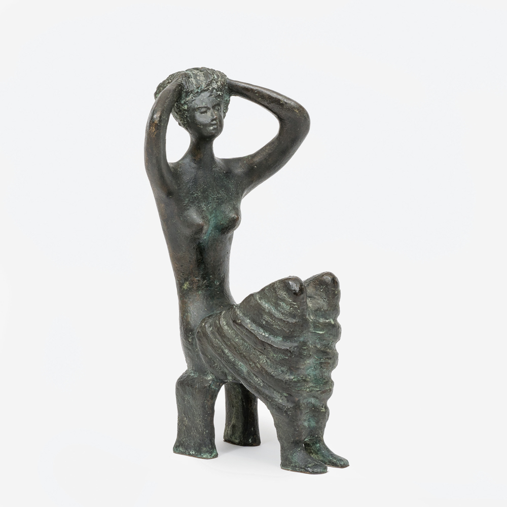 Heinz Detlef Wüpper - A Sitting Female Nude A Sitting Female Nude