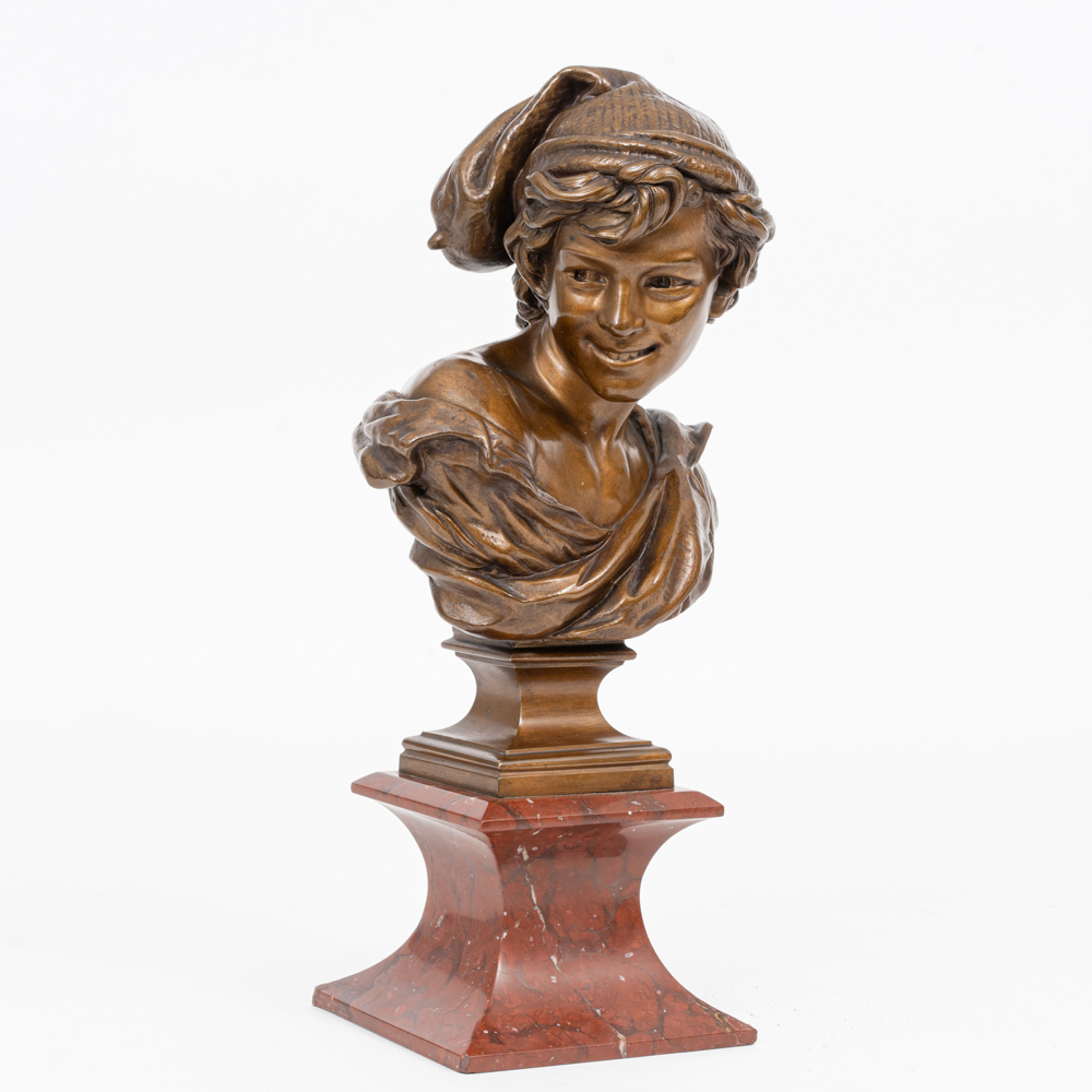 Jean Baptiste Carpeaux, nach - 'Le rieur Napolitain' 'Le rieur Napolitain'