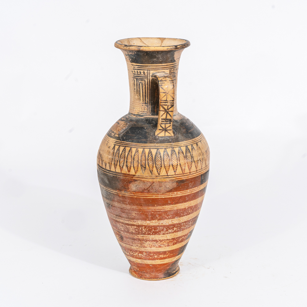An Attic-geometric Neck-Amphora - image 2