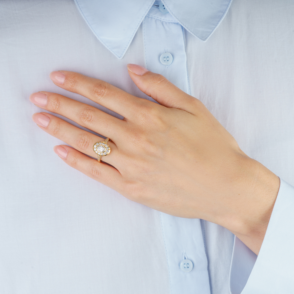 Fine Diamond Ring - image 5