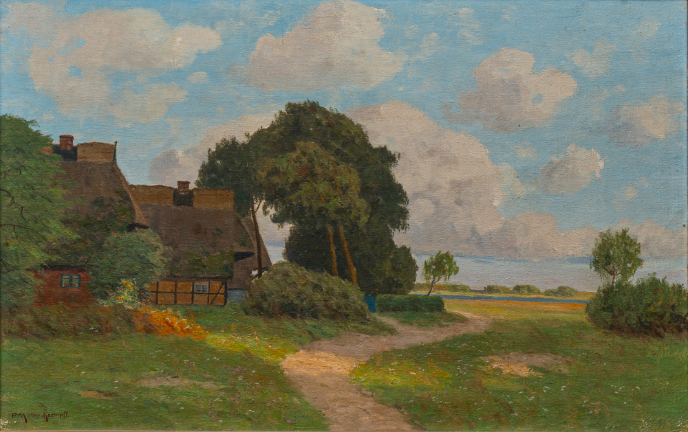 Paul Müller-Kaempff - Dorf an der Ostsee Dorf an der Ostsee