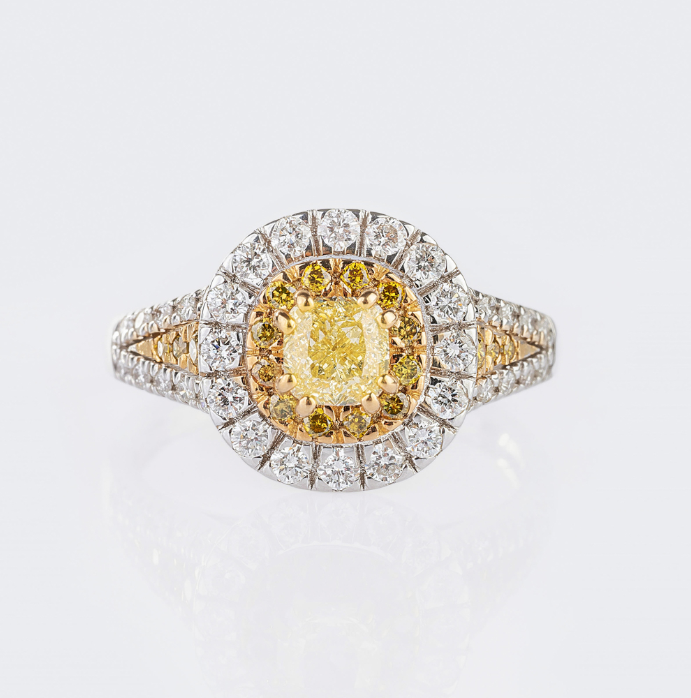 Fancy Diamant Cocktail-Ring