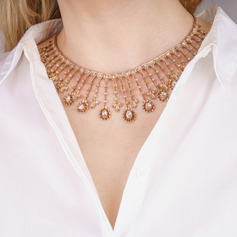 Belle Époque Rosediamond Necklace - image 4