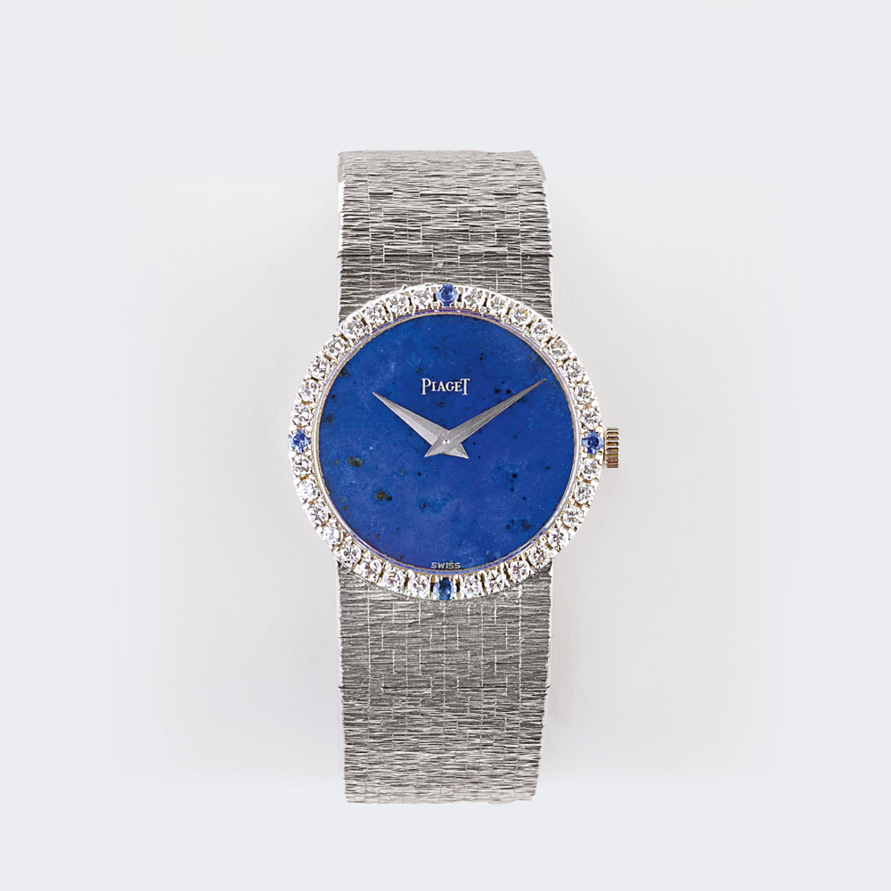 Piaget - Damen-Armbanduhr mit Lapislazuli und Diamanten Damen-Armbanduhr mit Lapislazuli und Diamanten