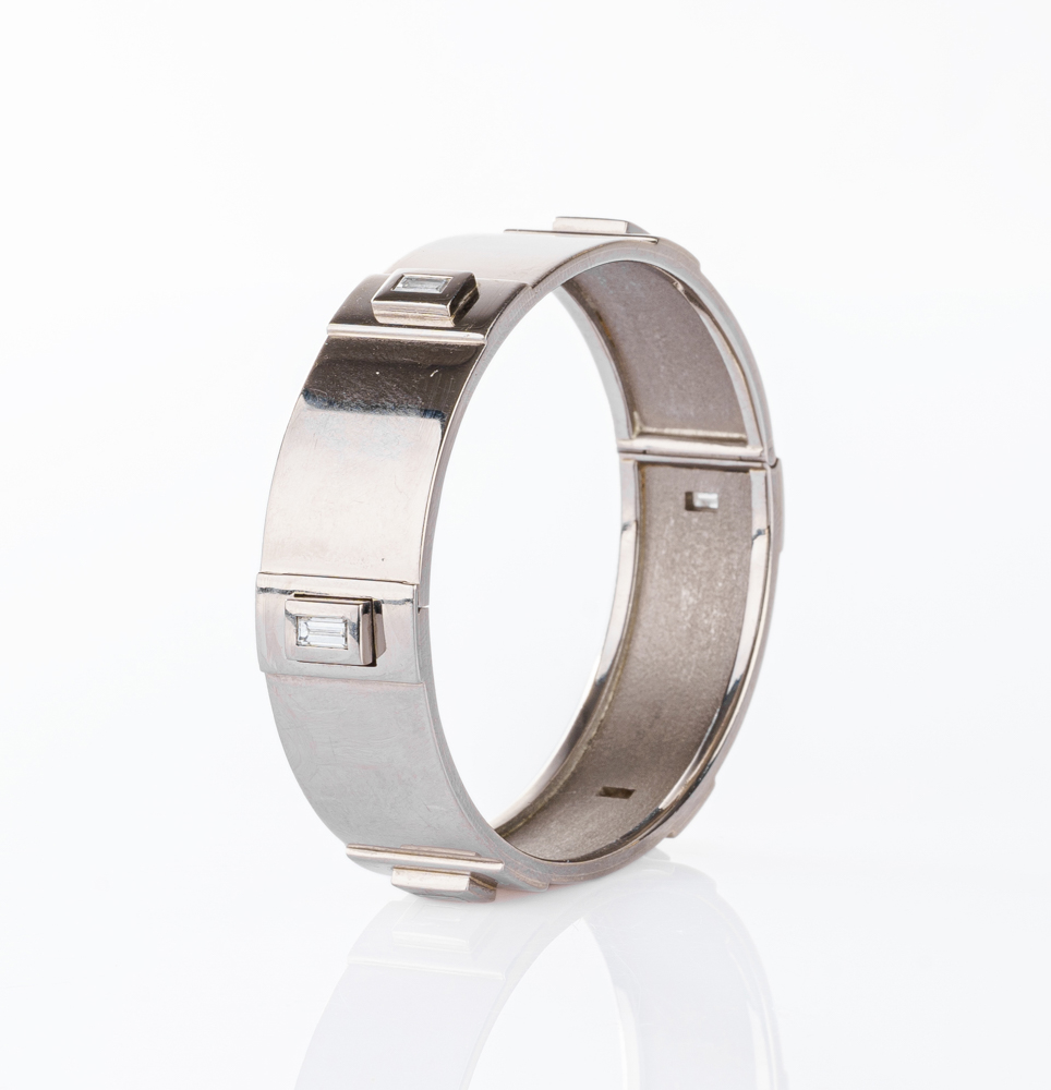 Colleen B. Rosenblat - Puristischer Diamant-Armreif Puristischer Diamant-Armreif