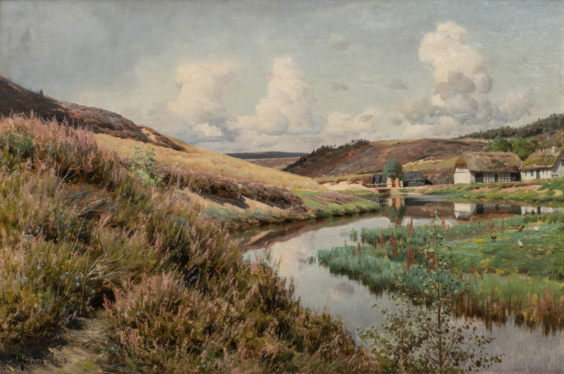 River through the Heath
