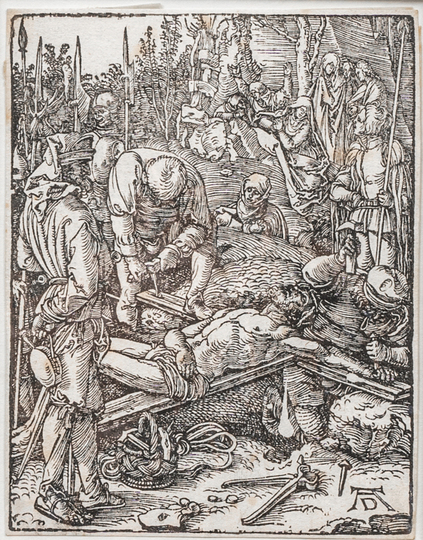 Christ nailed to the Cross