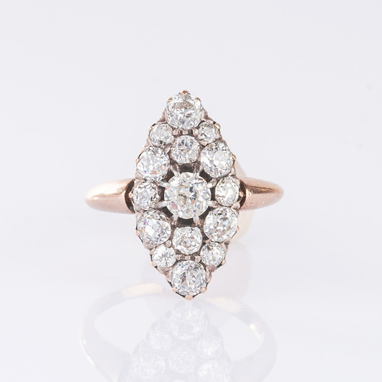 Art Nouveau Diamond Ring
