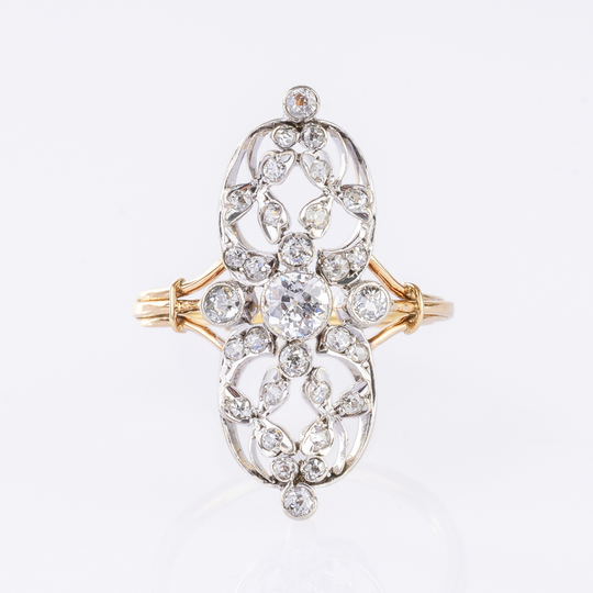 Art Nouveau Diamond Ring