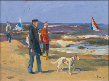 At the beach