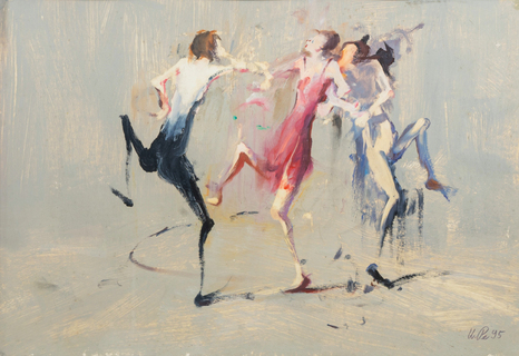 Dancing figures