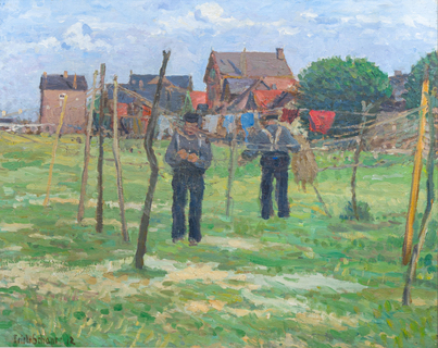 Fishermen in Finkenwerder
