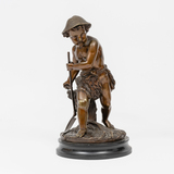 A Pair of Figures 'Autumn and Winter' - image 2